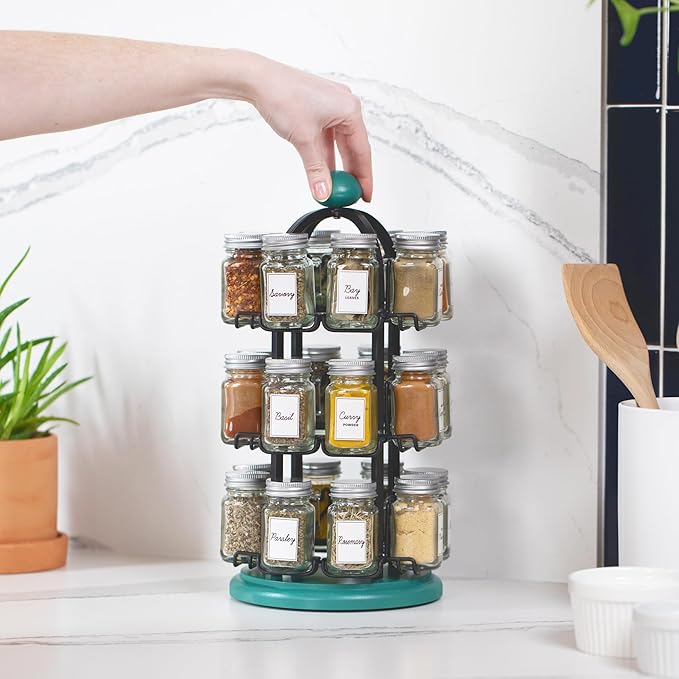 Orii Adrinova 24 Jar Revolving Spice Rack - Image 6