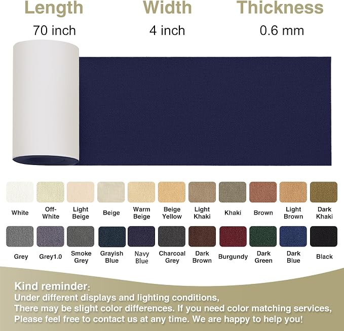 Canvas Repair Tape 4×70 Inch Waterproof Self-Adhesive Fabric Repair Patch - Image 4