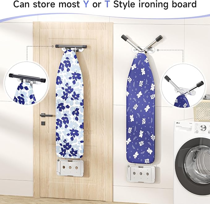 Ironing Board Holder Wall Mount, Ironing Board Hanger - Image 4
