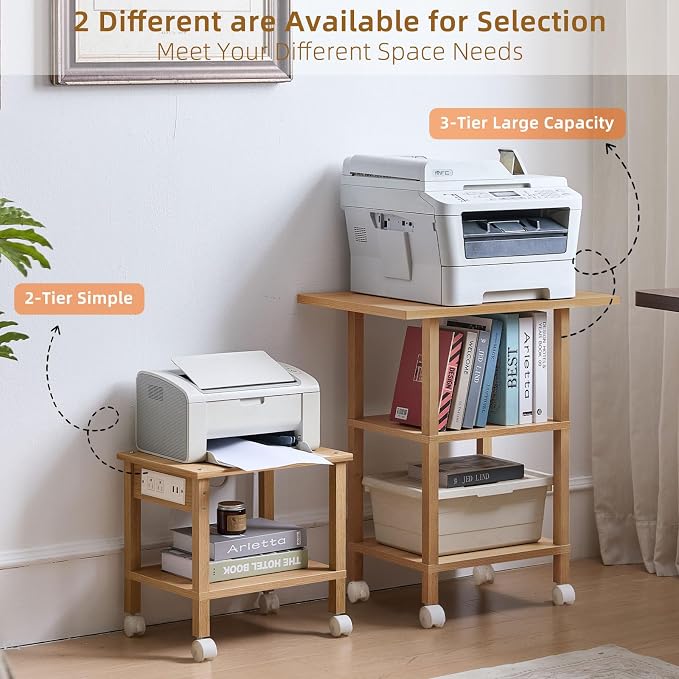 Lerliuo 3 Tier Printer Stand - Image 5