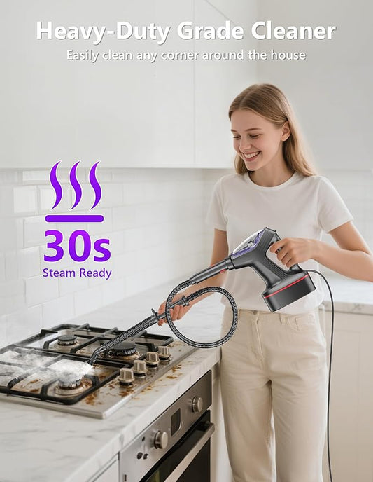 Steam Mop for Floor Cleaning, Heavy Duty 29-in-1 Steam Cleaner for Home - Image 2