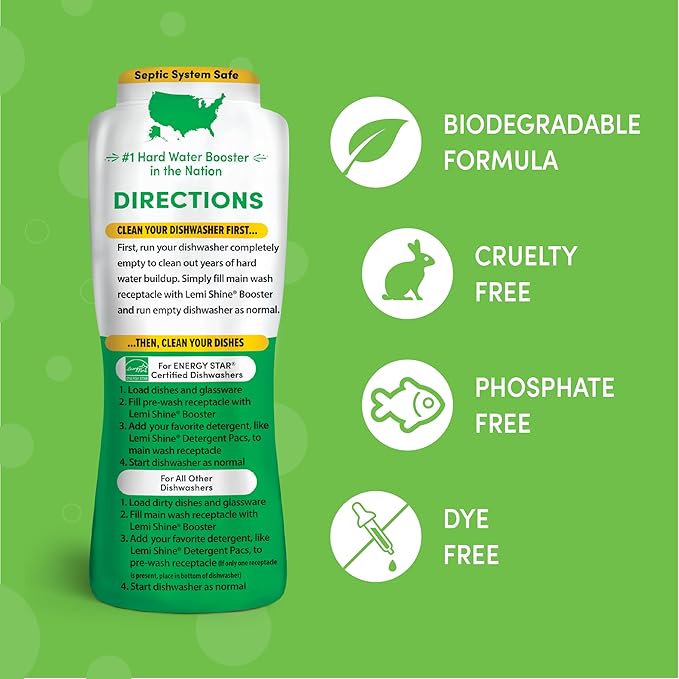 Lemi Shine Natural Dish Detergent Booster - Image 5