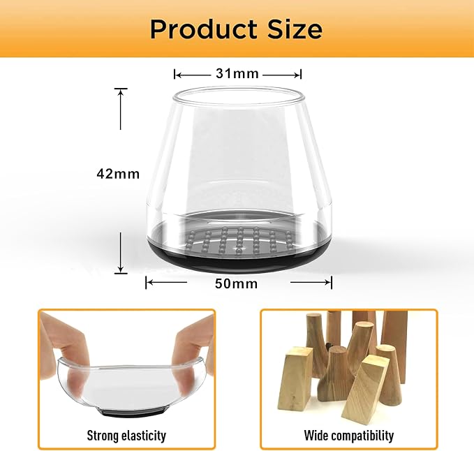 Furniture Sliders, Furniture Movers Sliders, Carpet Chairs Furniture Glides - Image 2