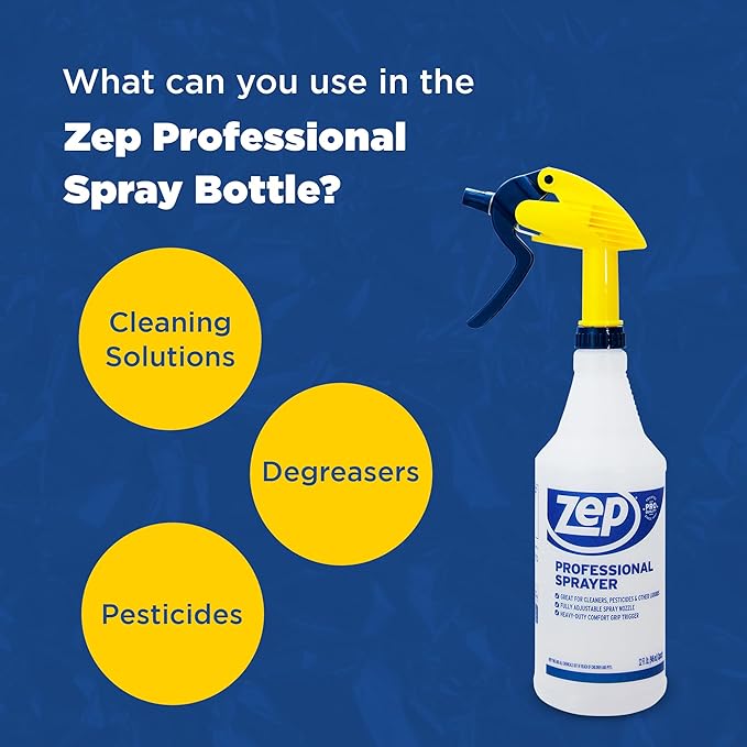 Zep Professional Sprayer Bottle - 32 oz - HDPRO9 - Versatile Adjustable Nozzle - Image 5