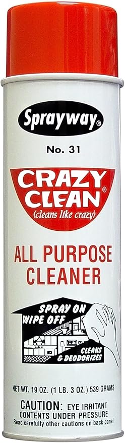 PLZ AEROSCIENCE Sprayway SW031 Crazy Clean Cleaner, 19 oz by Sprayway