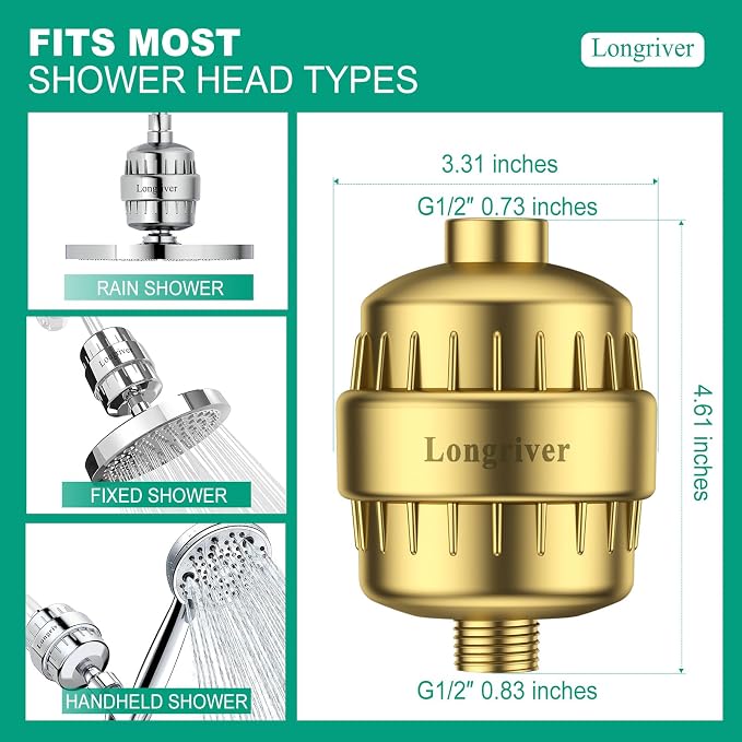 R7 Shower Filter High Put Shower Water Filter - Image 5