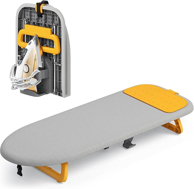 KINGBOARD Tabletop Ironing Board, Small Ironing Board by KINGBOARD