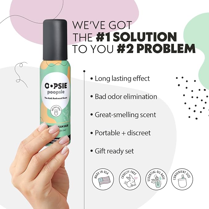 Oopsie Poopsie - Mediterranean Sage and Berry Fresh- Before & After You Go - Image 2