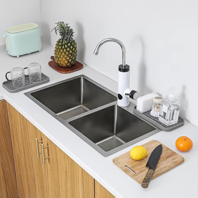 Silicone Kitchen Sink Organizer Tray - Image 6