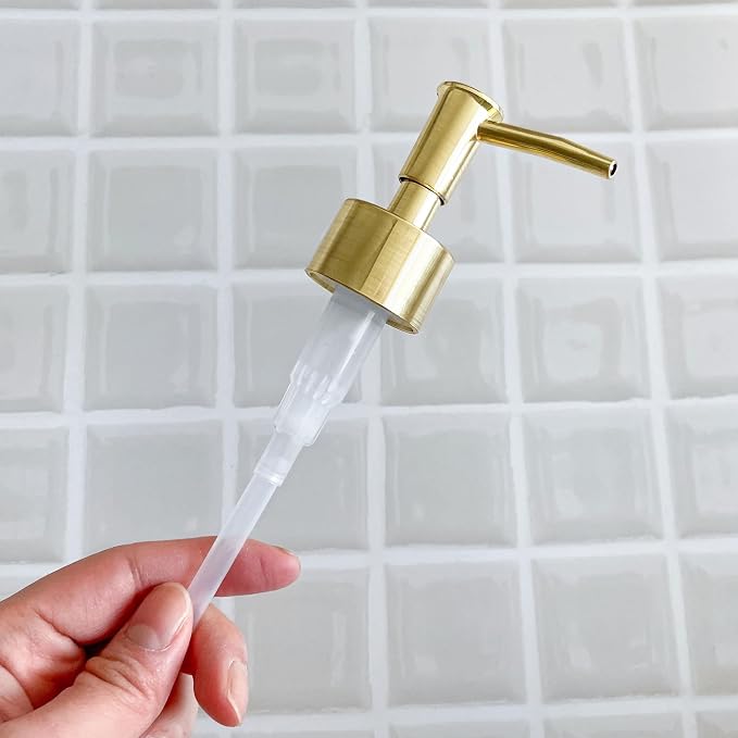 Soap Dispenser Pump Head Replacement 3 Pack, 28/400 Threads Standard Size - Image 2