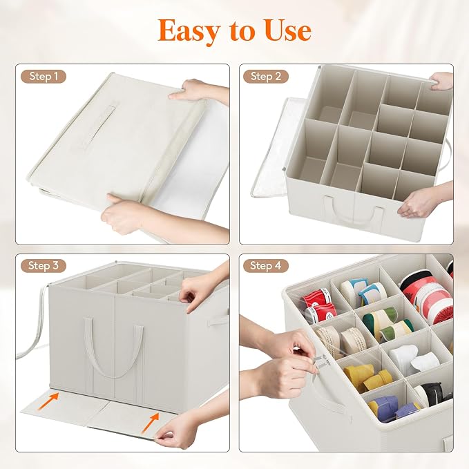Lifewit Shoe Storage Organizer for Closet Fits 12-16 Pairs, Fabric Large Shoe - Image 6