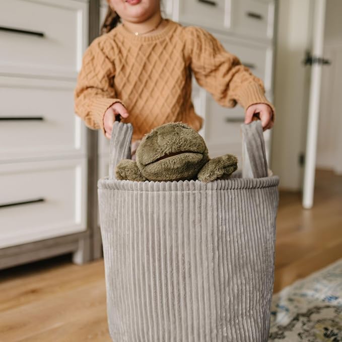 PUTSKA Blanket Basket – Round Storage - Image 3