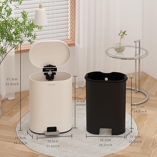 3.2Gallon Bathroom Trash Bin - Image 6