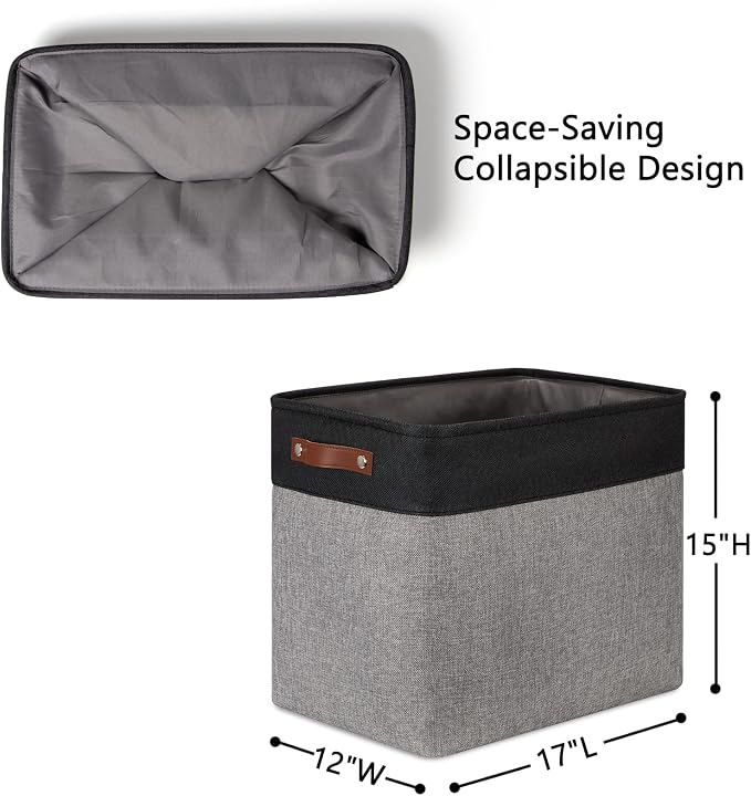 DULLEMELO Large Collapsible Storage Basket/Bin - Image 5