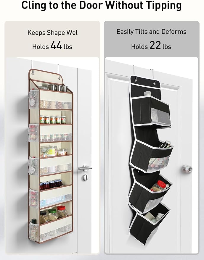 Yecaye 1 Pc 5 Tier Over the Door Organizer - Image 3