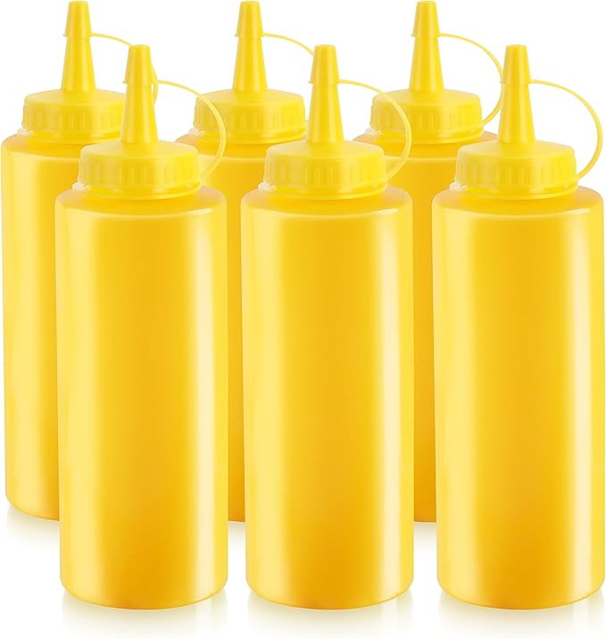 New Star Foodservice 26498 Squeeze Bottles, 12 oz - Image 2
