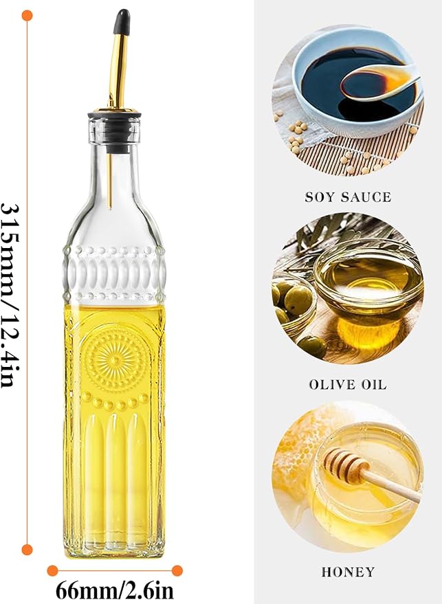 2 Pcs Olive Oil Dispenser Bottle - Image 2