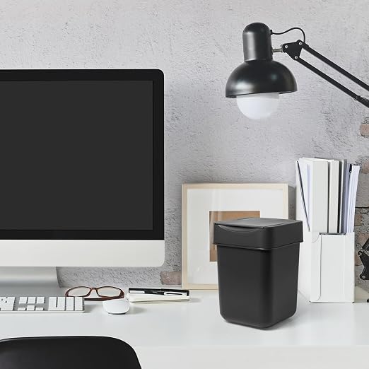 carrotez Mini Trash Can, Coffee Bar, Countertop, 2 Liter/ 0.5 Gallon, Mini - Image 7