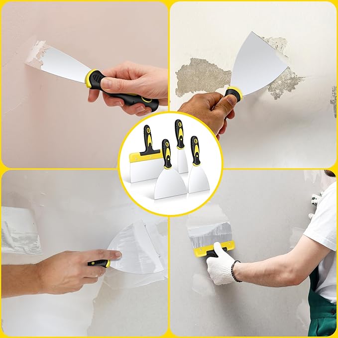 DEKEones Putty Knife Set, Wallpaper Removal and Plaster Scraping - Image 7