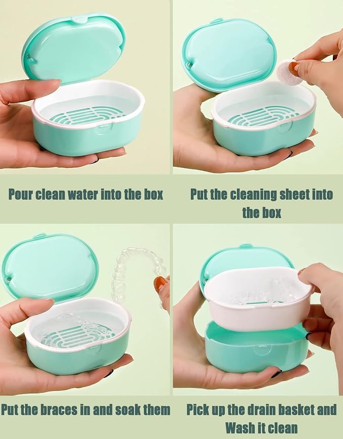 MURRI&MURRDI Retainer Case, Denture Bath Box - Image 5