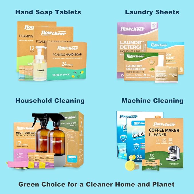 Multi Surface Cleaner Refills -All Purpose Cleaning Tablets-Makes 192 fl oz - Image 6