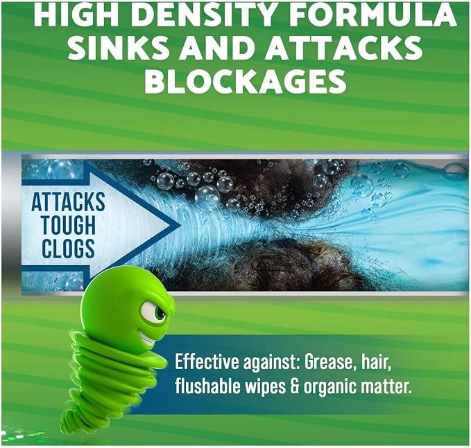 Green Gobbler Ultimate Main Drain Opener | Drain cleaner Hair Clog Remover | - Image 5