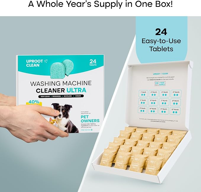 Uproot Clean Washing Machine Cleaner Tablets Ultra - Image 9