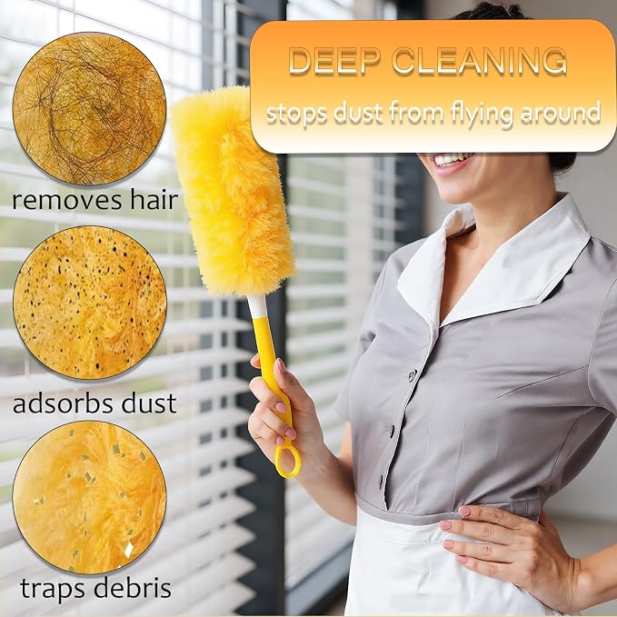 Duster Refills Compatible with Swiffer Duster, 360 Heavy Duty Multi Surface - Image 3