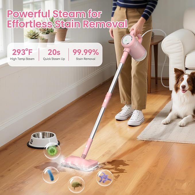 13-in-1 Steam Mop, Handheld Steam Cleaner - Image 3