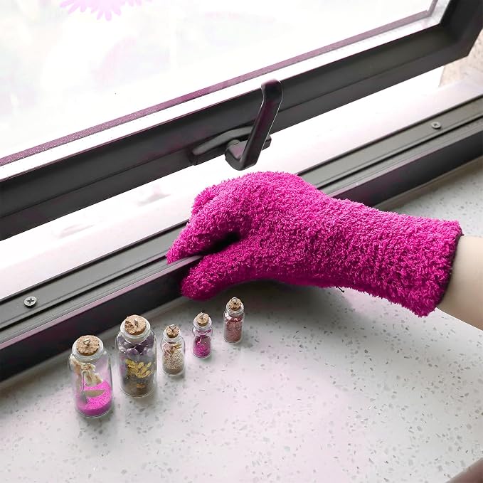 Patelai 2 Pairs Microfiber Gloves - Image 6