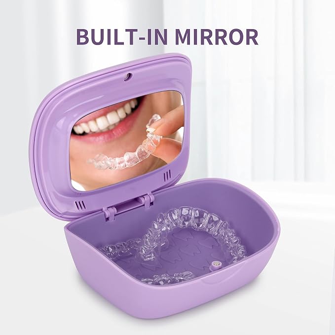MURRI&MURRDI Retainer Case, Denture Bath Box - Image 5