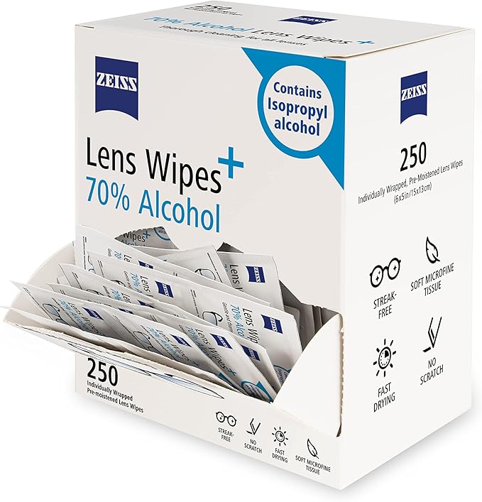 ZEISS Pre-Moistened Lens Cleaning Wipes - Image 4