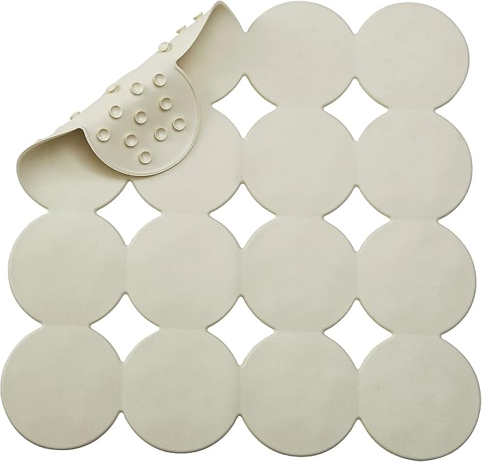 Square Shower Mat Nonslip by Webos