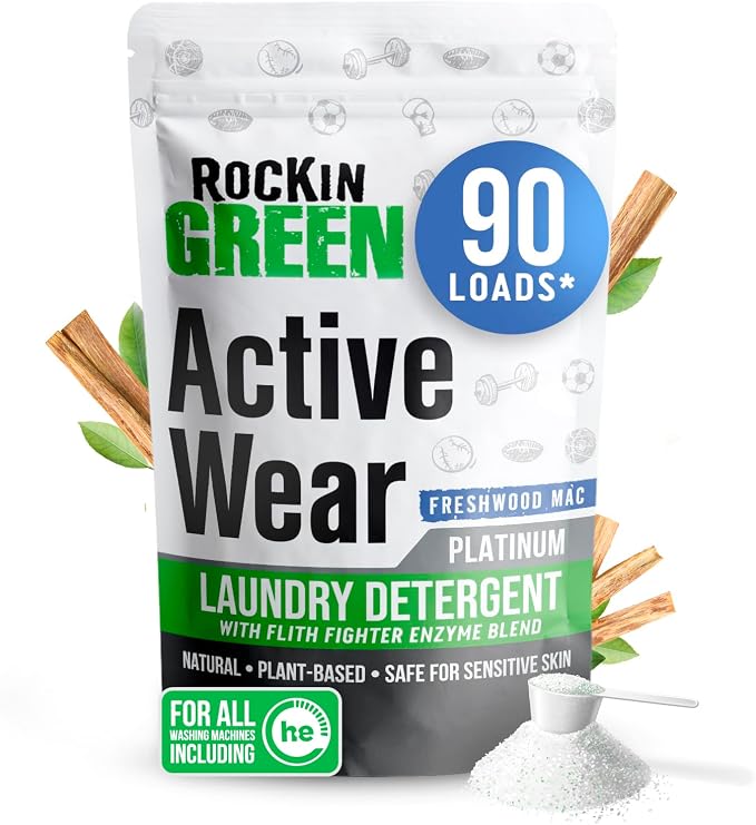 Rockin' Green Laundry Detergent, Plant based, All Natural Laundry Detergent by RockinGreen
