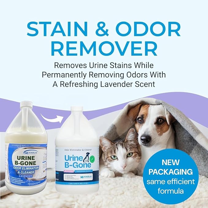 KINZUA ENVIRONMENTAL Urine B-Gone, Professional Enzyme Odor Eliminator & Pet - Image 2
