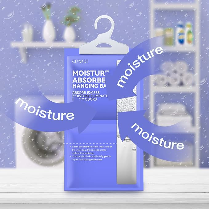 CLEVAST Moisture Absorbers Packets 10 Pack, Dehumidifier Bags - Image 5