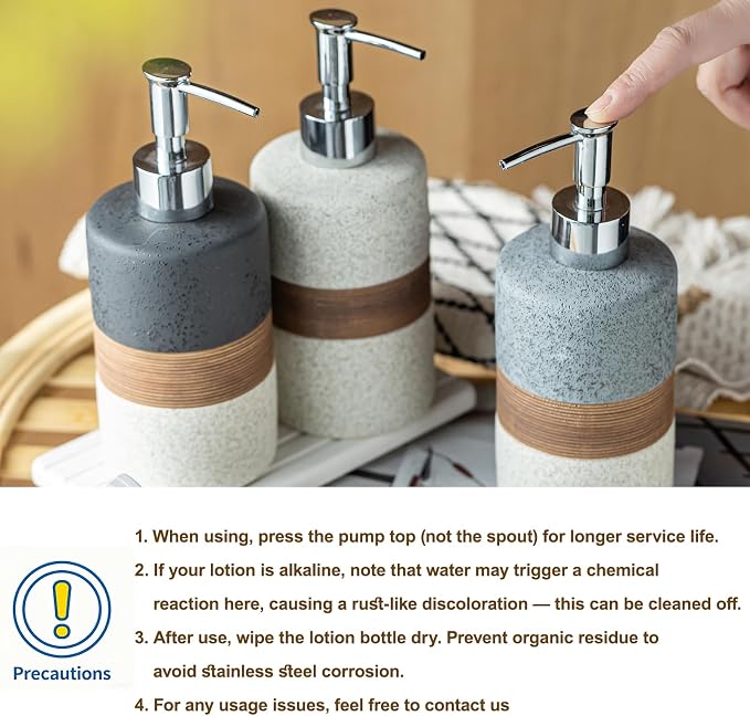 Soap Dispenser for Kitchen & Bathroom, Dish Soap, Hand Soap, Conditioner - Image 5