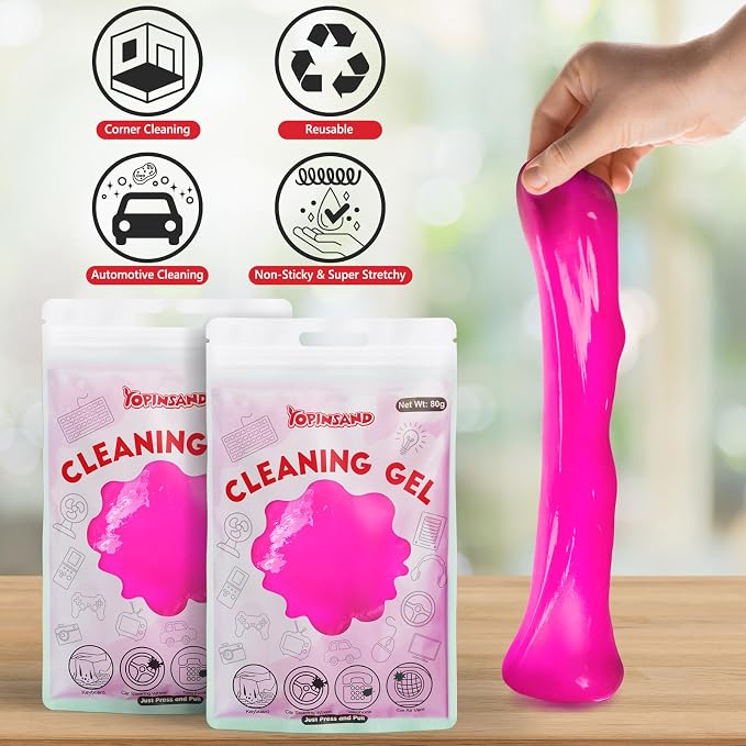 Car Cleaning Gel, 2 Pack Car Cleaning Putty, Universal Auto Deatiling Tools - Image 6