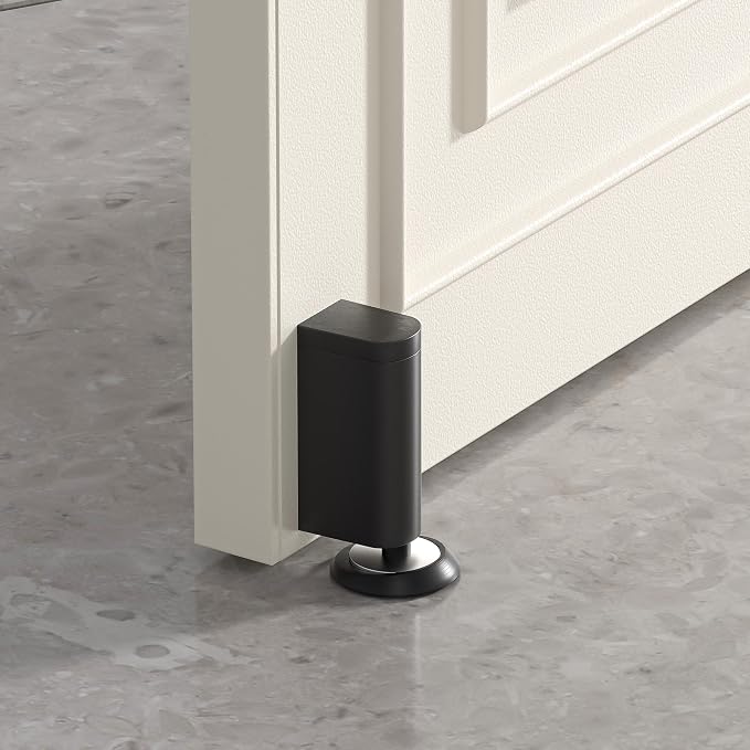 Windproof Magnetic Door Stoppers, 0-0.78" Stroke Mechanical Doorstop, No-Hole - Image 6
