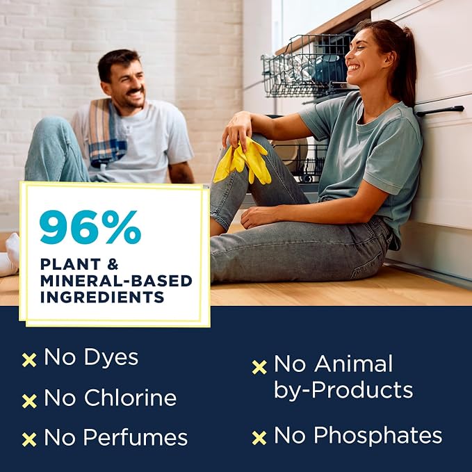 Nature Clean All Natural Dishwasher Pods, Plant-Based Non Toxic Dishwasher - Image 3