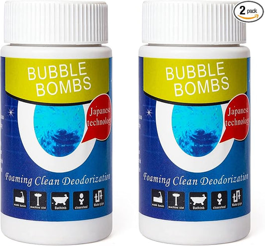 2 Pcs Powerful Magic Bubble Bombs Drain Cleaner by Unknown