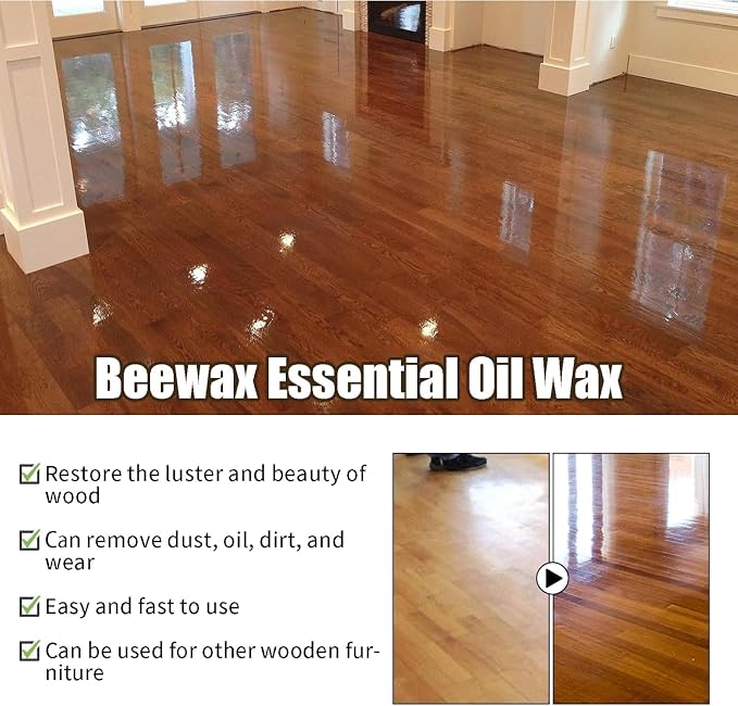 MOODTALK Beeswax Spray Furniture Polish, Wood Cleaner, Wood Floor Polish - Image 9