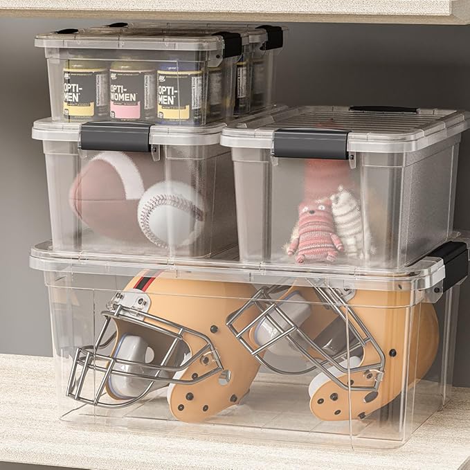 Superio Clear Storage Boxes - Image 8