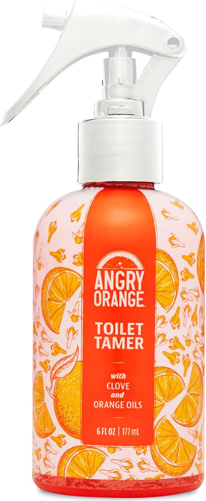 ANGRY ORANGE Toilet Tamer Bathroom Spray by AngryOrange