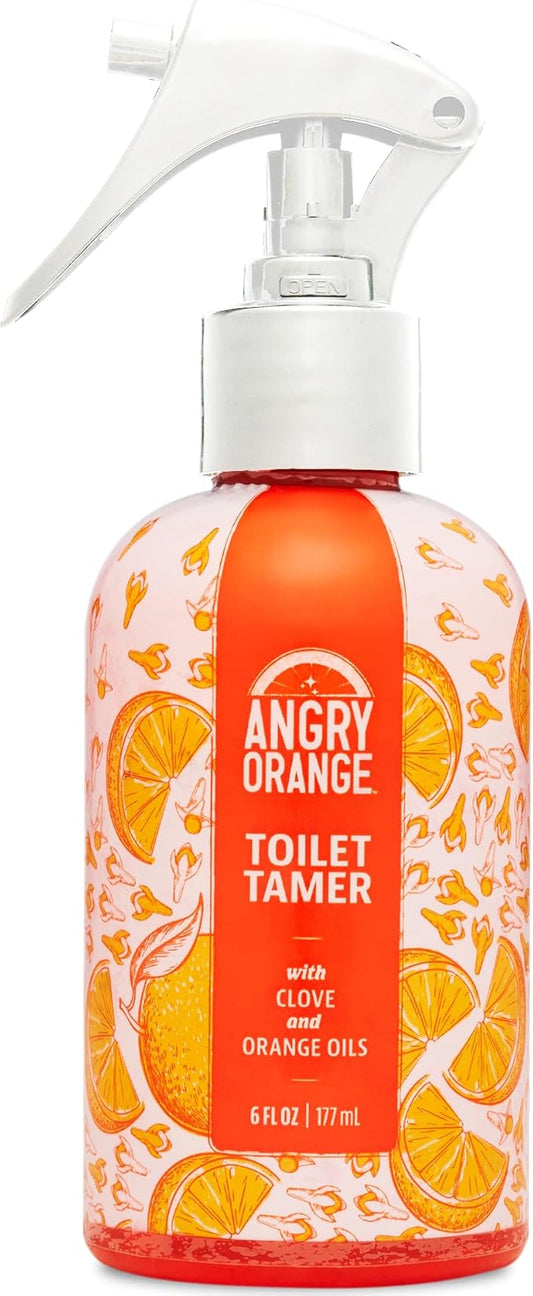 ANGRY ORANGE Toilet Tamer Bathroom Spray by AngryOrange