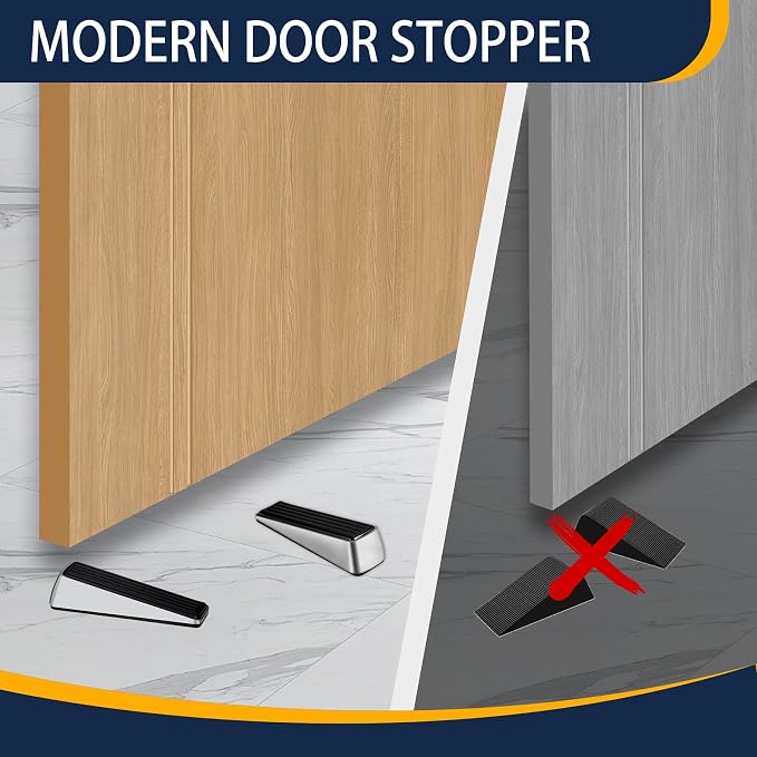 Strongest Door Stopper for Bottom of Door, Heavy Duty Door Stop Wedge Made of - Image 6