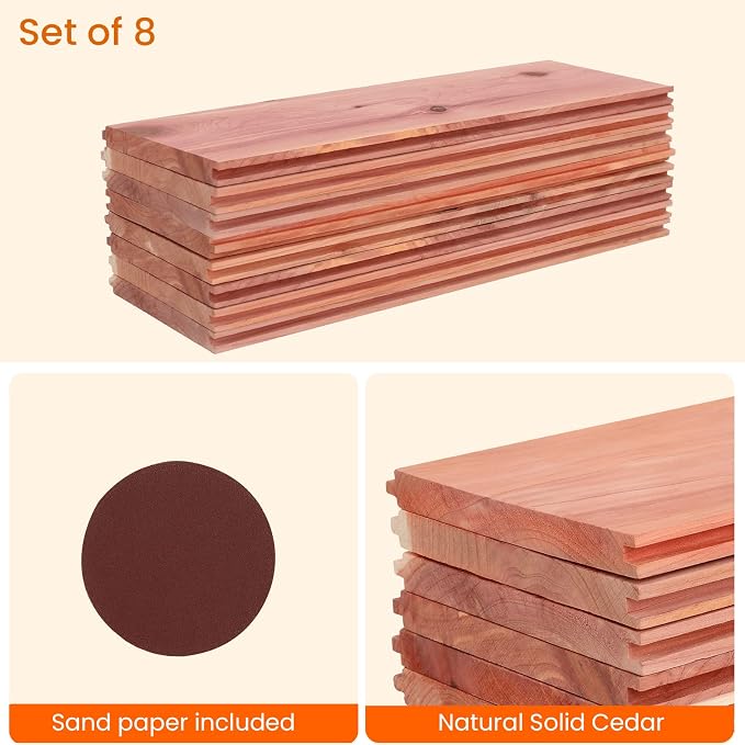 Homode Cedar Closet Liner Planks, Tongue and Groove, Aromatic Cedar Wood Panels - Image 2