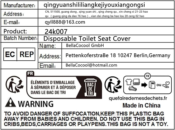 Disposable Toilet Seat Cover Independently Packaged - Image 7