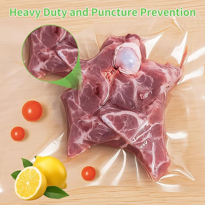 MakMeFre 2Pack 11x50 Vacuum Sealer Bags Rolls - Image 4