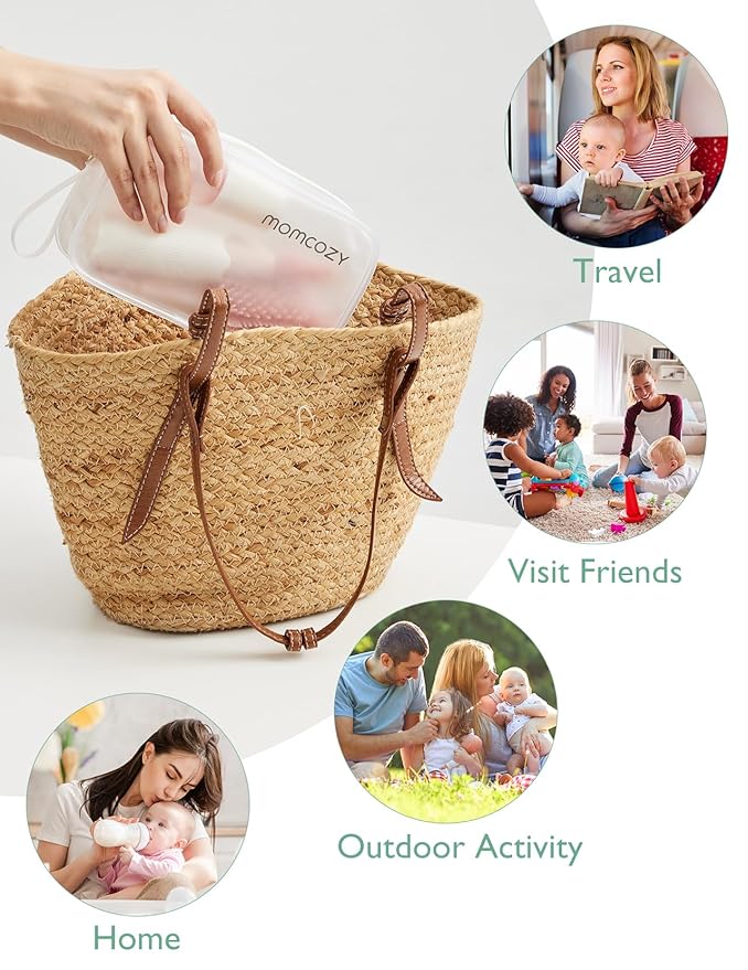 Momcozy Bottle Brush Kit, Innovative Push-Press Design - Image 4